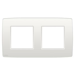2-voudige afdekplaat hoh 71mm Original white