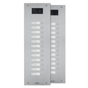 SteelSwitch RVS deurbelpaneel+12 drukknoppen