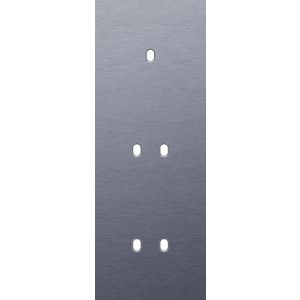 Afdekplaat 3-voud vertic. 71mm centerafst 226-57953