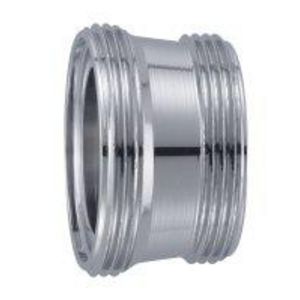 Hulpnippel v.perl. M22bt. x M24bt. 14mm chroom