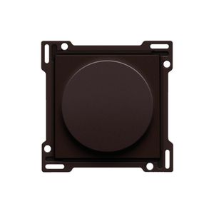 Afwerkingsset 1-0-2 draaischakelaar motoren dark brown