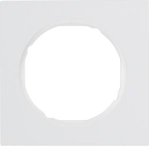 Afdekraam 1-v berker R.3 polar wit glans