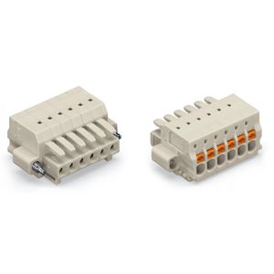 1-draads FE steker druk li.grijs 2734-118/107-000 VVE=25