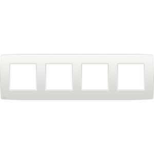 4-voudig afdekplaat hoh 71mm Original white
