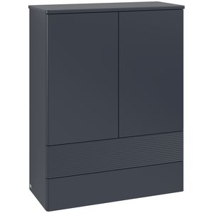 Highboard Antao 814x1039x356mm Mid.Blue Matt Lacquer L47100HG