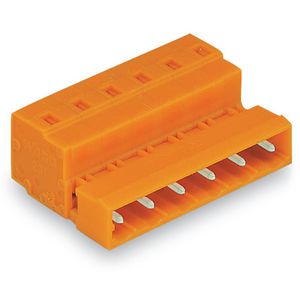 1-draads male steker 2,5mm² oranje 731-632 VVE=100