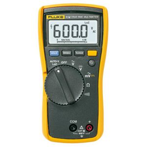 TRMS multimeter met meetsnoeren