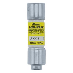 Zekering laagsp. 9A AC 600V 10x38 CC UL traag afke VVE=10