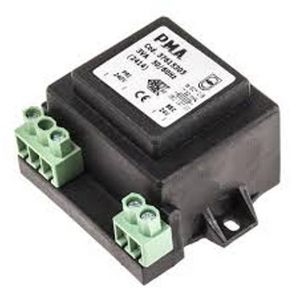 Trafo 35VA TRADRFE240 voor DIN-rail, met zekering