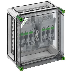 Lastscheiderbehuizing NH-zekerings IP65 02620201
