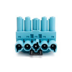 Splitter 5-polig 1 in 2 uit pastelblauw DALI (AC166 GVT 3/5)