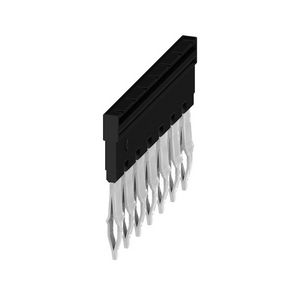 Dwarsverbinder (terminal) Plugged zwart 32 A p: 7, VVE=20