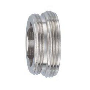 Verloopnippel M22xM24 bt.x bt. chroom