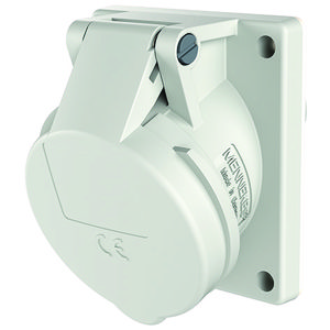 Inbouwwandcontactdoos 16A 3-polig  3H 50-250VDC IP44