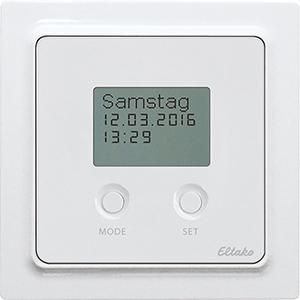 Draadloze EnOcean tijdschakelaar m. display,8-kanaals,E-Desi