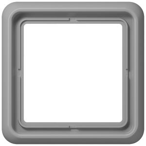 Afdekraam grijs 1-voudig CD500