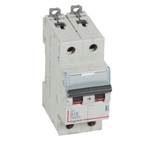 Installatieautomaat MCB DX³ 2-polig B-karakteristiek 16A 10000A