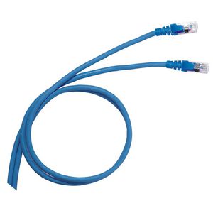 Patchkabel RJ45 Cat. C6 F/UTP blauw 3m. VVE=5