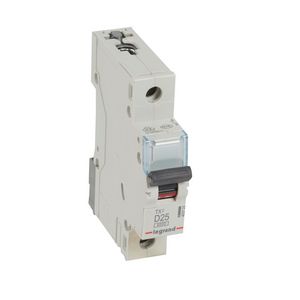 Installatieautomaat MCB TX3 1-polig D-karakteristiek 25A 6000A