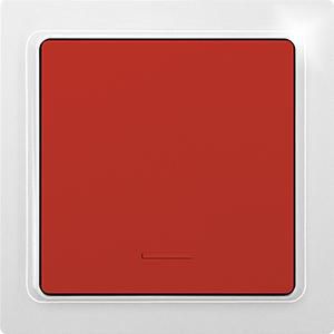 Draadloze EnOcean oproeppulsdrukker v. oproepsystemen,1-kana