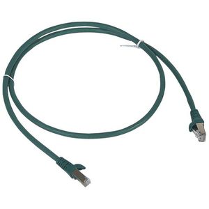 Patchkabel RJ45 Cat. C6 F/UTP groen 1m.