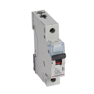 Installatieautomaat MCB TX3 1-polig C-karakteristiek 32A 6000A