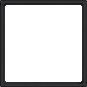 Tussenring voor centraalplaat 51 x 51 mm A.x/C.x nachtzwart