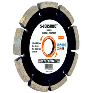 Voegenfrees 125mm asgat 22.23mm
