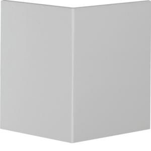 Buitenhoek deksel BR65 80mm pvc lichtgrijs