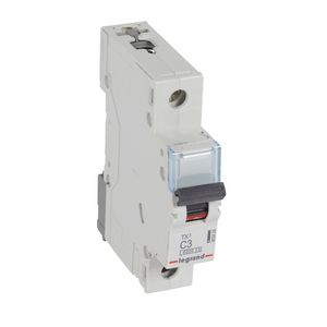 Installatieautomaat MCB TX3 1-polig C-karakteristiek 3A 6000A