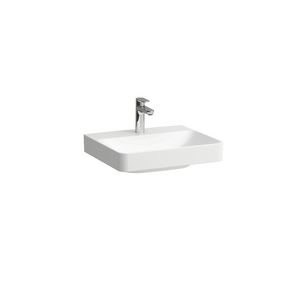 Wastafel PRO-X 55cm met kraangat zonder overloop Glans wit