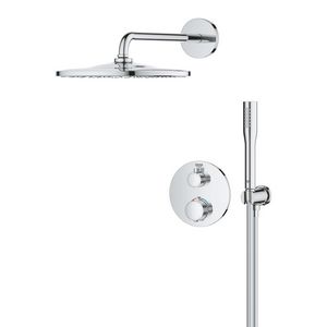 Precision Shower set 310 rond chroom