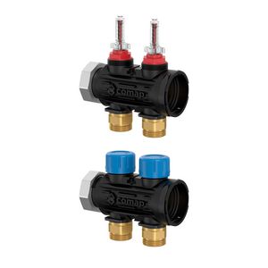 A9100TP2 Module double 02,5L ball valve side