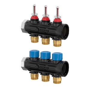 A9100TP3 Module triple 02,5L ball valve side