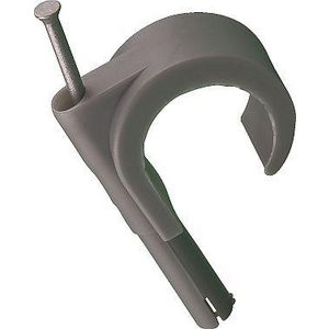 Doos a 100st. Plugclip nagel 16/19mm grijs