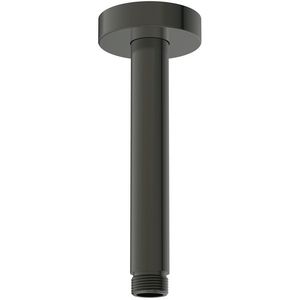 Plafondbevestiging 15cm hoofddouche magnetic grey Idealrain