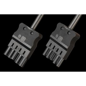 AC 166 VLCG/515 100 koppelsnoer zwart Cca
