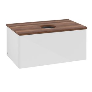 Wastafelonderkast Antao 800x360x500mm G.White.L K30012GF