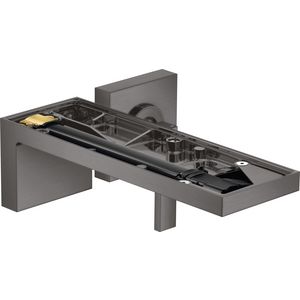 AXOR MyEdition 1-hendel wastafelkraan afbouwdeel wandmontage Brushed Black chroom