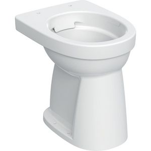300 Comfort 93 staand closet vlakspoel AO. +6cm verhoogd Rimfree wit keraTect (excl. zitting)