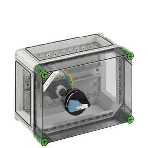 Behuizing met scheidingsschakelaar IP65 03210601
