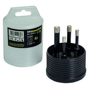 Diamantboor Set 4 delig