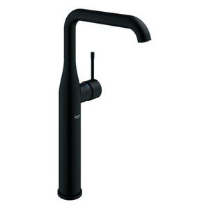 Essence XL-size wastafelmengkraan highriser phantom black (mat zwart) (prof)