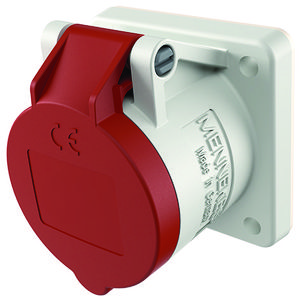 Inbouwwandcontactdoos 16A 3-polig  9H 400V IP44 TwinCONTACT