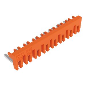 Schakelbrug 8-voudig geisoleerd oranje VVE=10