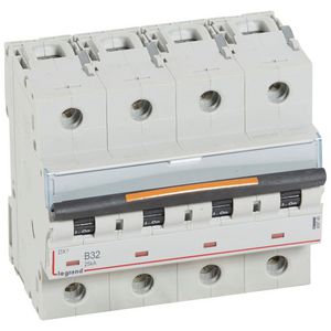 Installatieautomaat 4-polig B-karakteristiek 32A 25kA DX³ DIN
