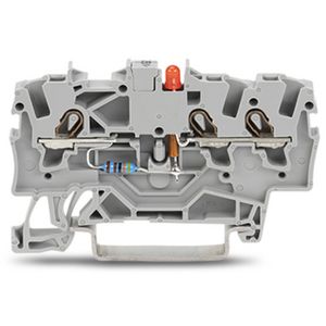 Moduleklem 3-draads LED rood 2001-1321/1000-413 VVE=100