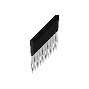 Dwarsverbinder (terminal) Plugged zwart 32 A p: 10, VVE=20
