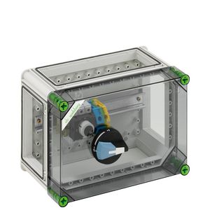 Behuizing met scheidingsschakelaar IP65 03210801