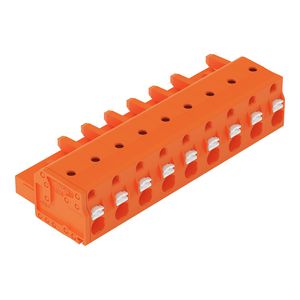 1-draads FE steker Druk oranje 2231-709/026-000 VVE=25